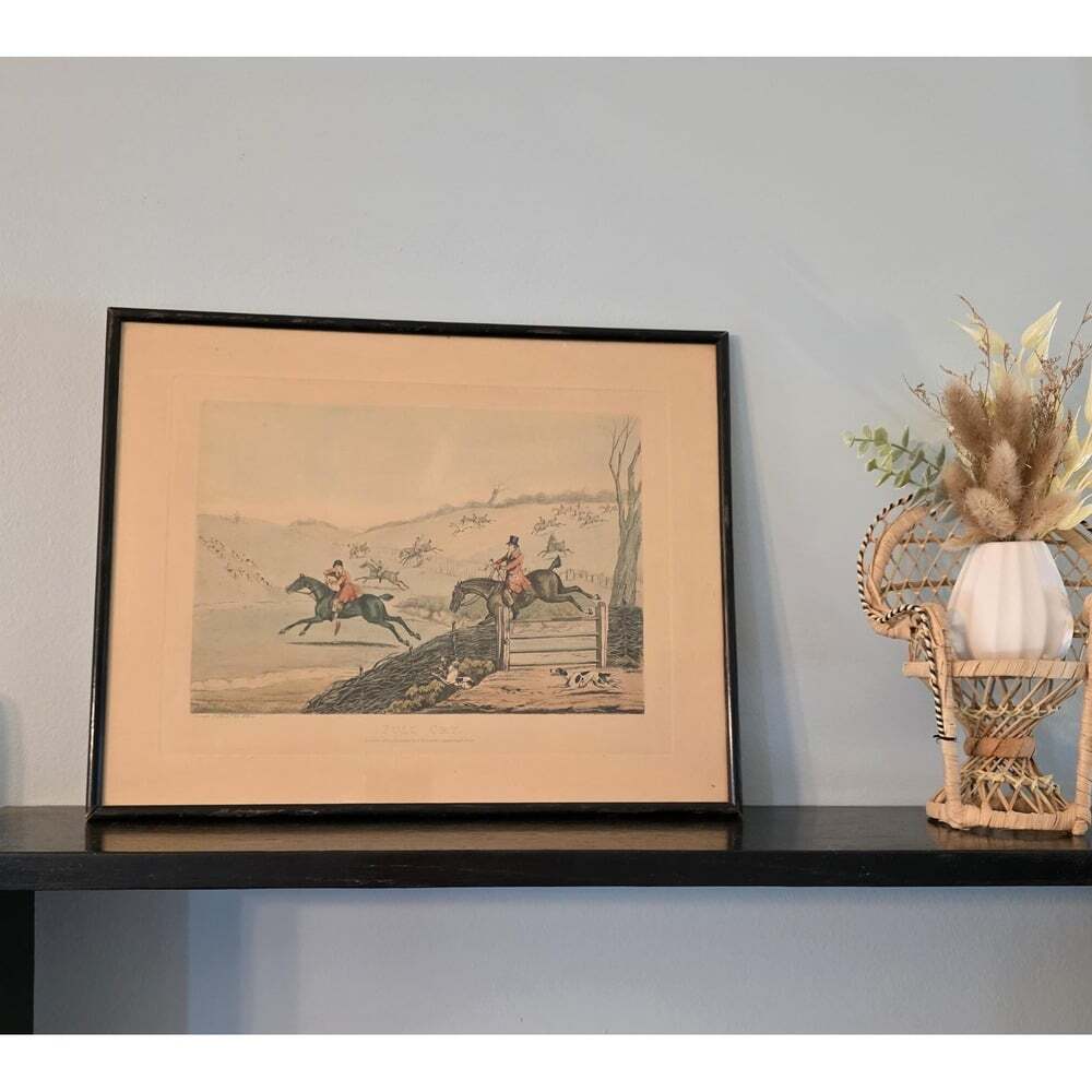 Antique Equestrian Art Print By Henry Alkin